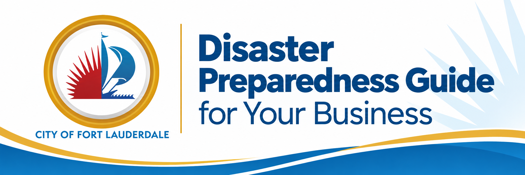 Disaster Preparedness Guide access banner