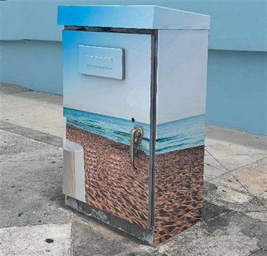 Utility Box Wrap Example