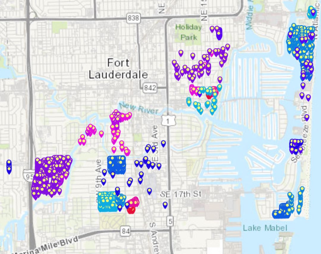 Interactive Map of Architectural Resource Survey Areas