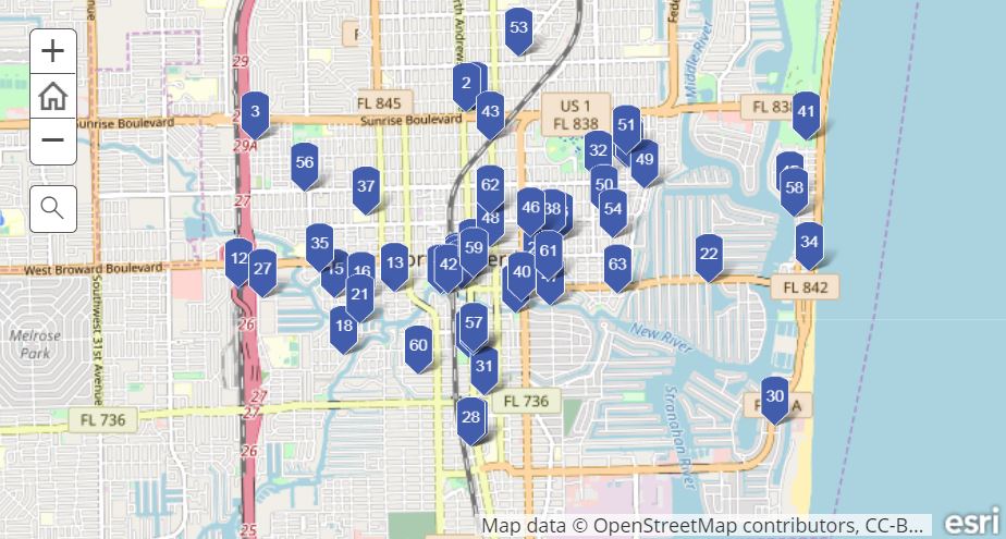 Interactive Online Map