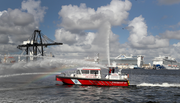 Fire boat