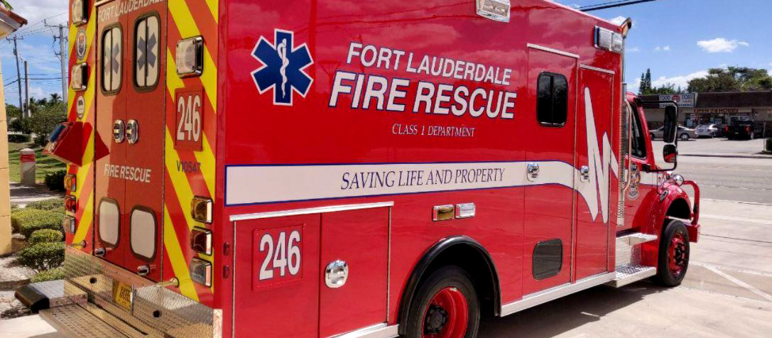 Fire rescue ambulance