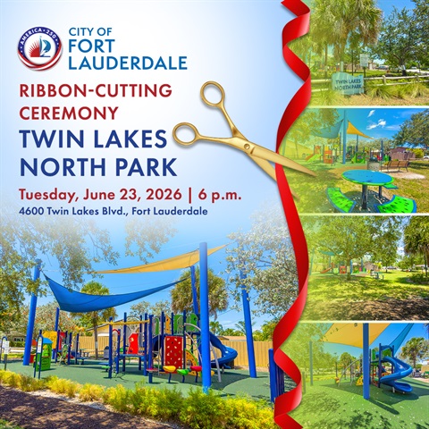 Twin Lakes North Park Ribbon-Cutting Ceremony