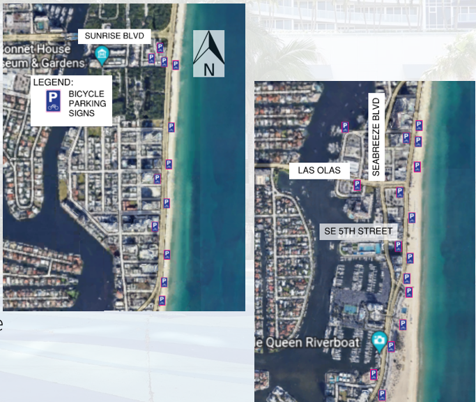 Bicycle Parking proposed sites