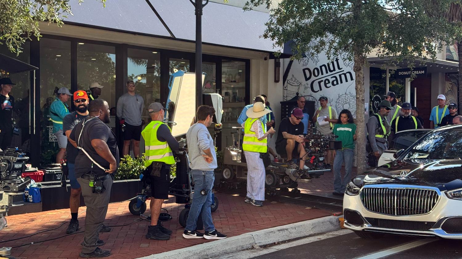 Image of Filming on Las Olas